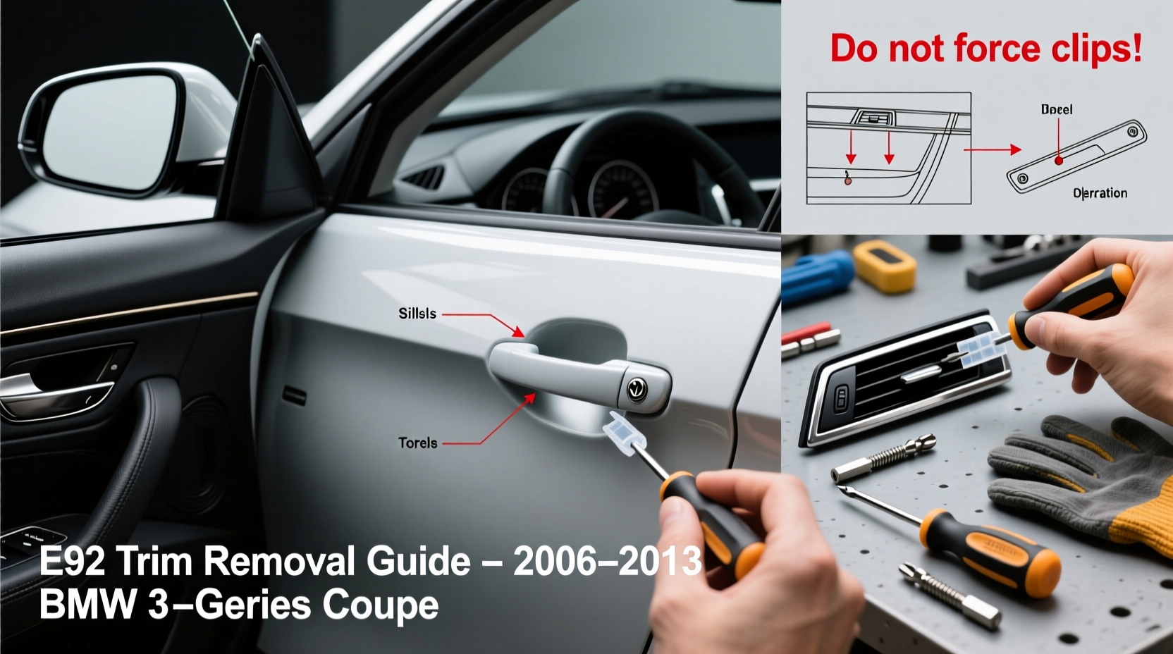 e92 trim removal diy guide