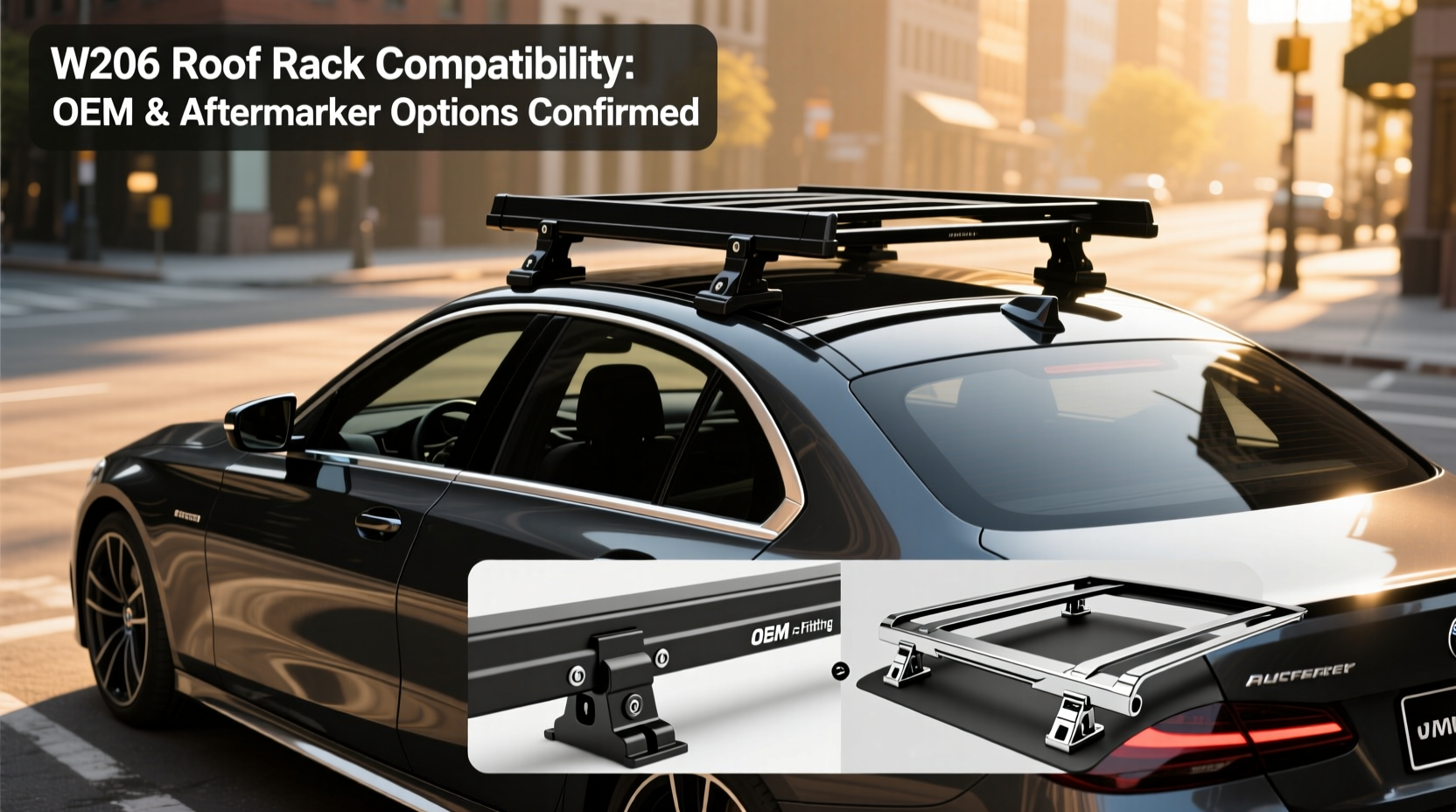 w206 roof rack compatibility