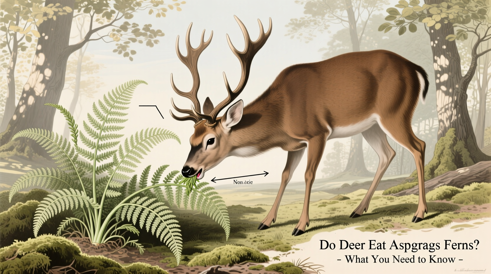 do deer eat asparagus ferns