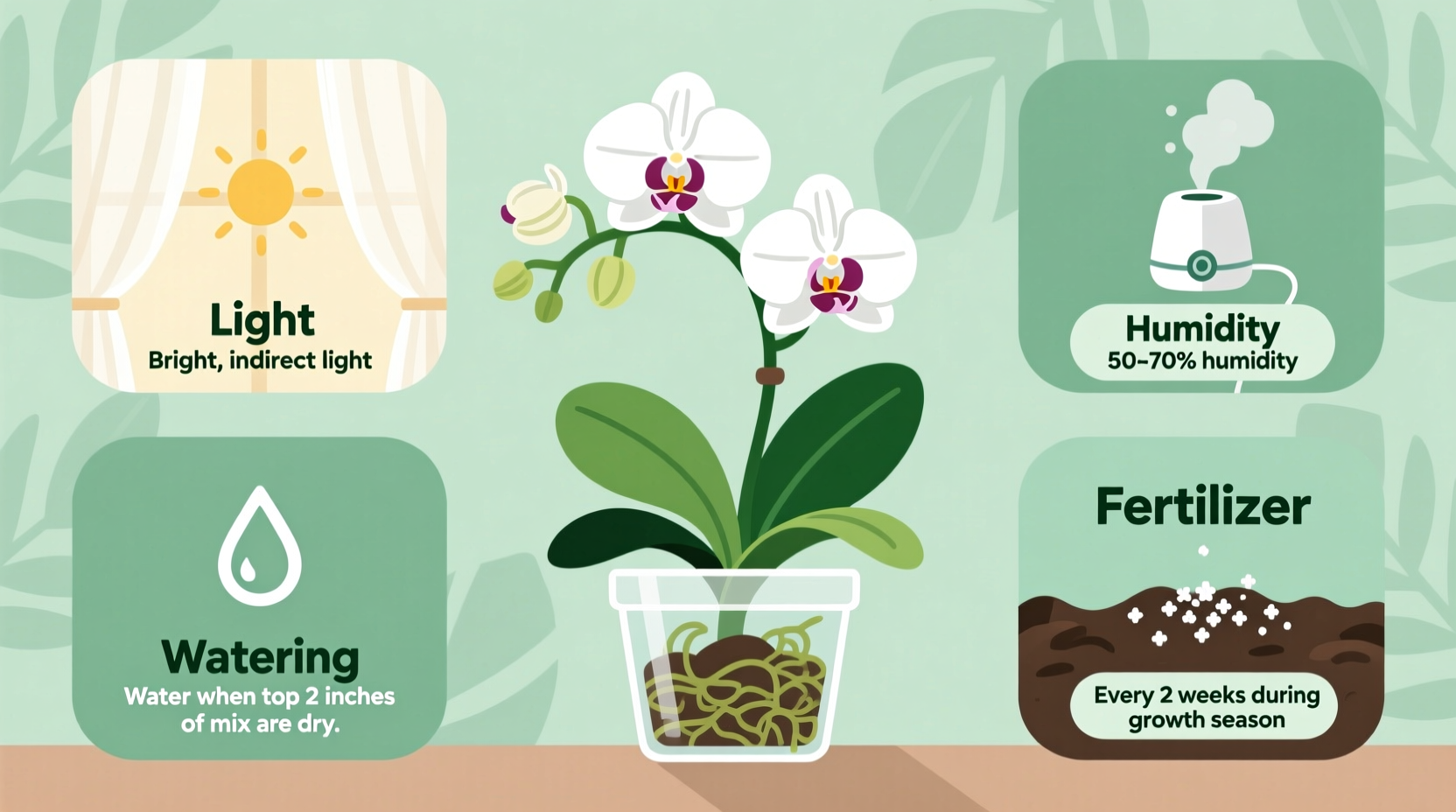 how to care for orchid plants at home