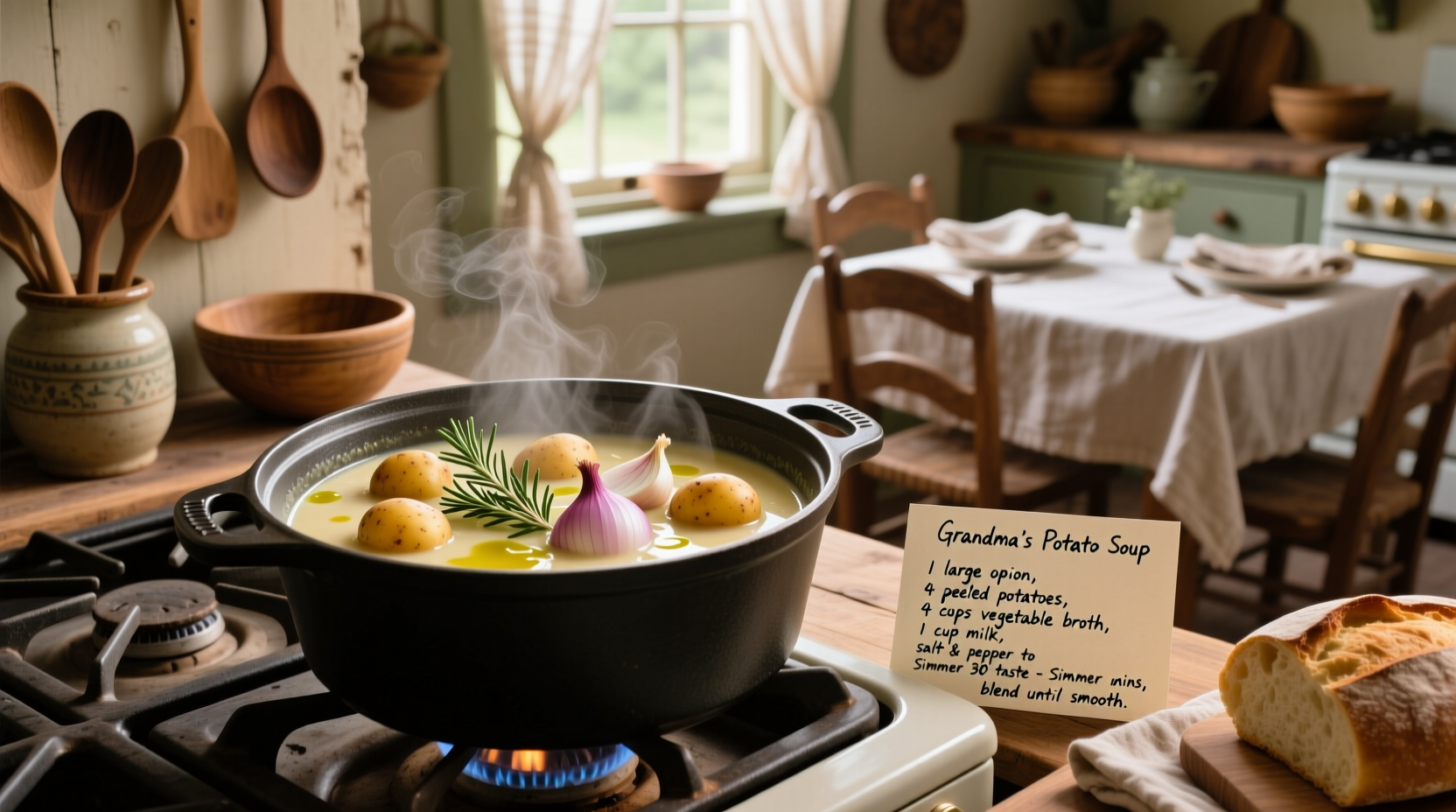 meatless potato soup recipe