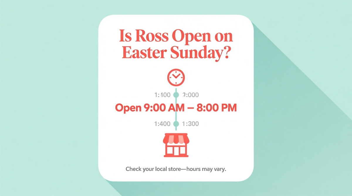 Is Ross Open on Easter Sunday? Store Hours Guide