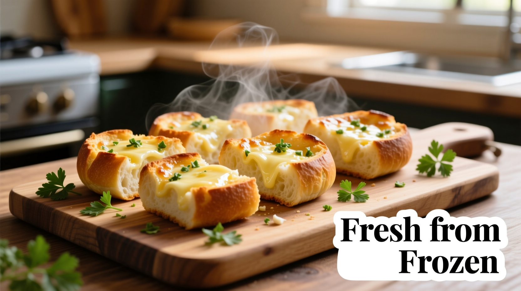 garlic bread from frozen