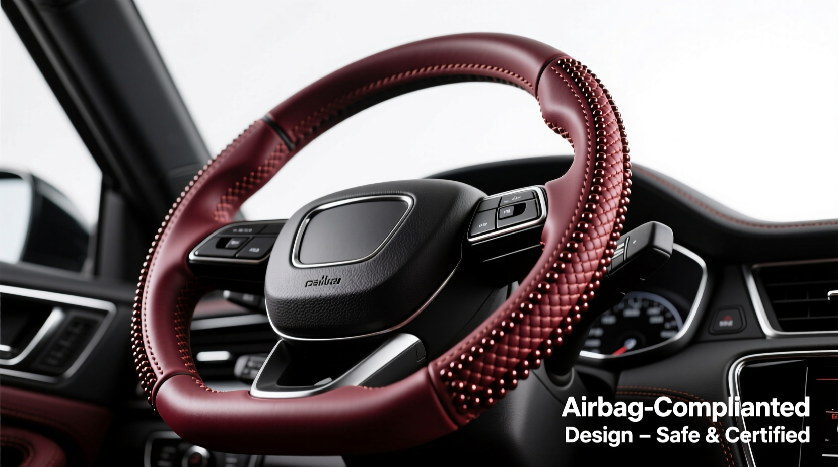 Beaded Steering Wheel Covers Must Be Airbag-Compliant