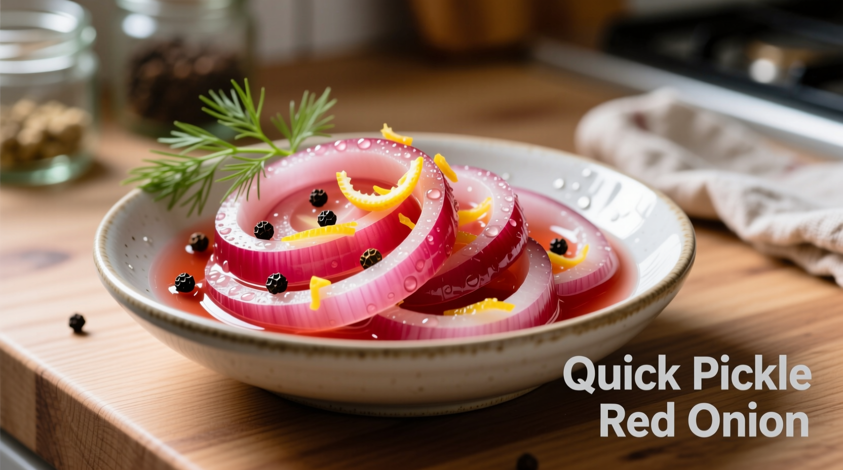 quick pickle red onion