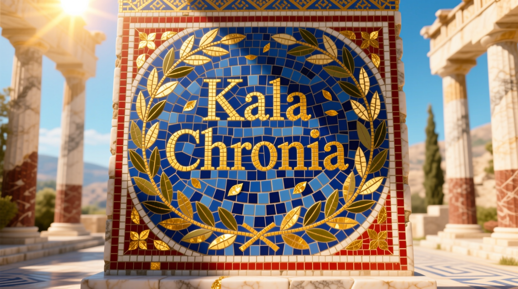 what is greek for happy new year