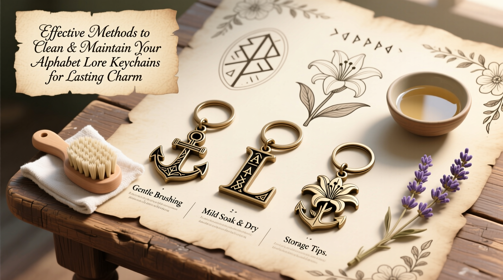 effective methods to clean and maintain your alphabet lore keychains for lasting charm