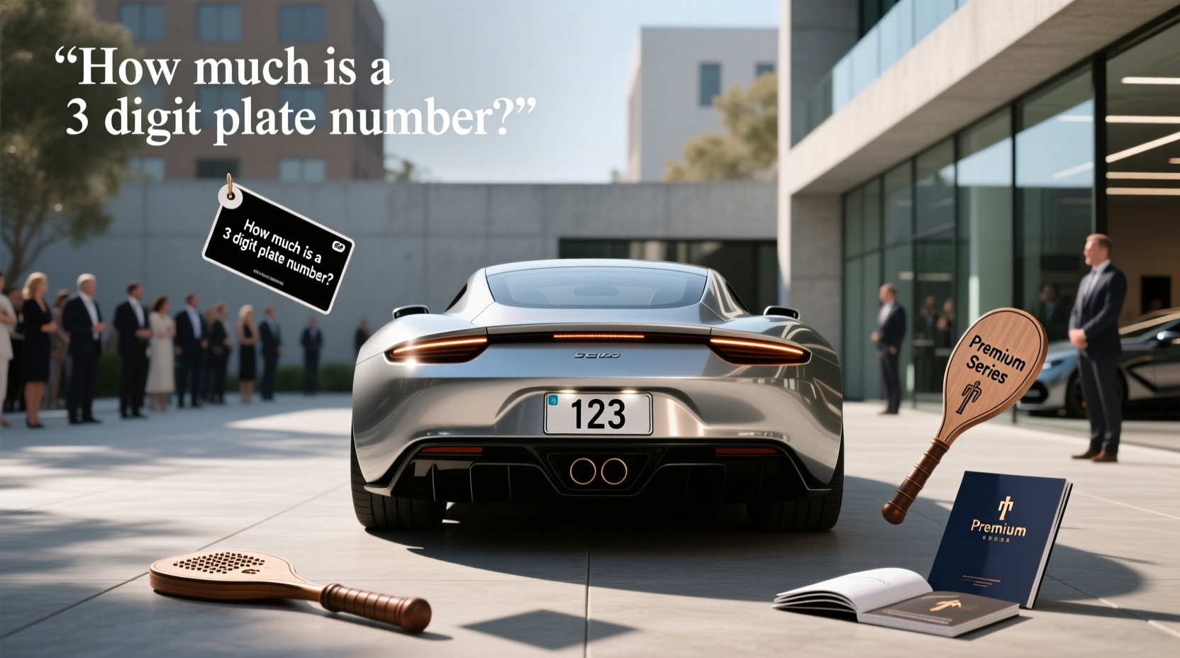 How to choose 3 digit number plates, How much is a 3 digit plate number?