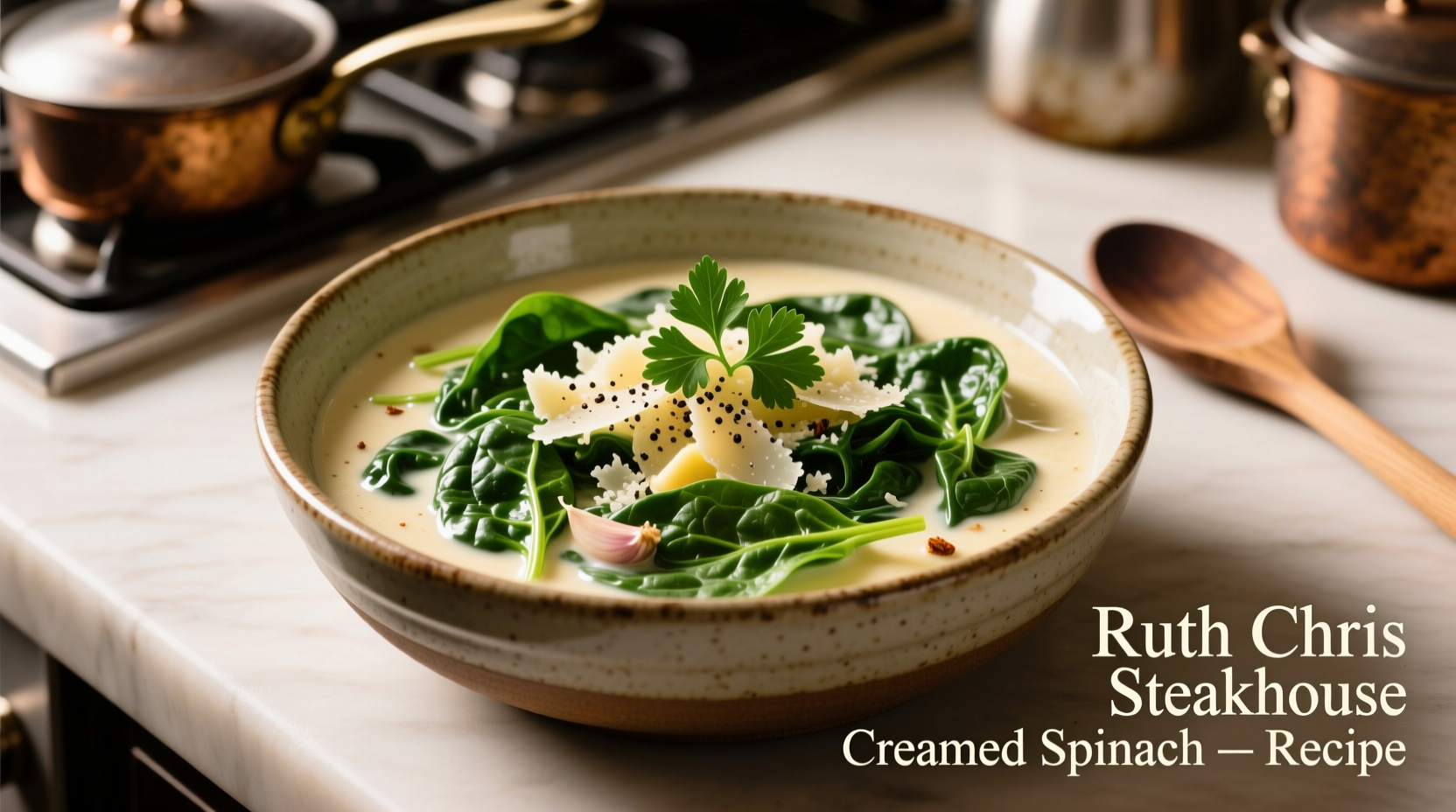 Authentic Ruth Chris Creamed Spinach Recipe (Copycat)
