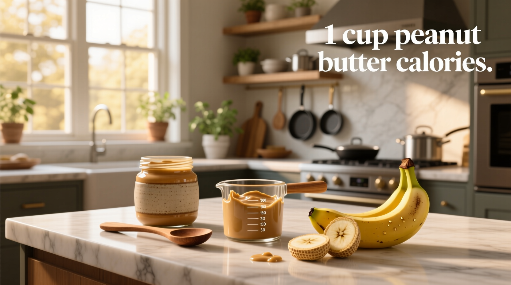 1 cup peanut butter calories nutrition guide