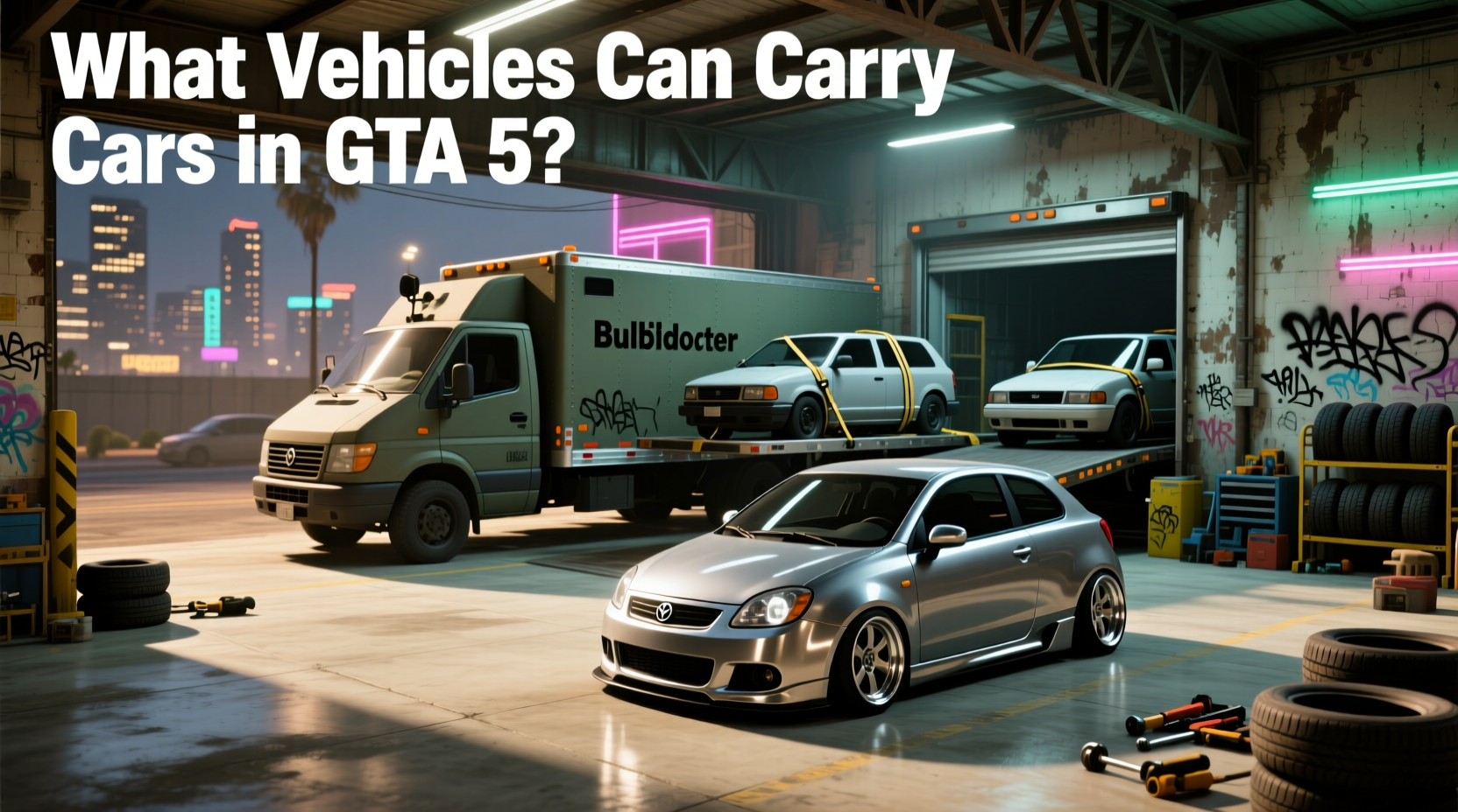 How to Choose Compact Cars and Car-Carrying Vehicles in GTA 5
