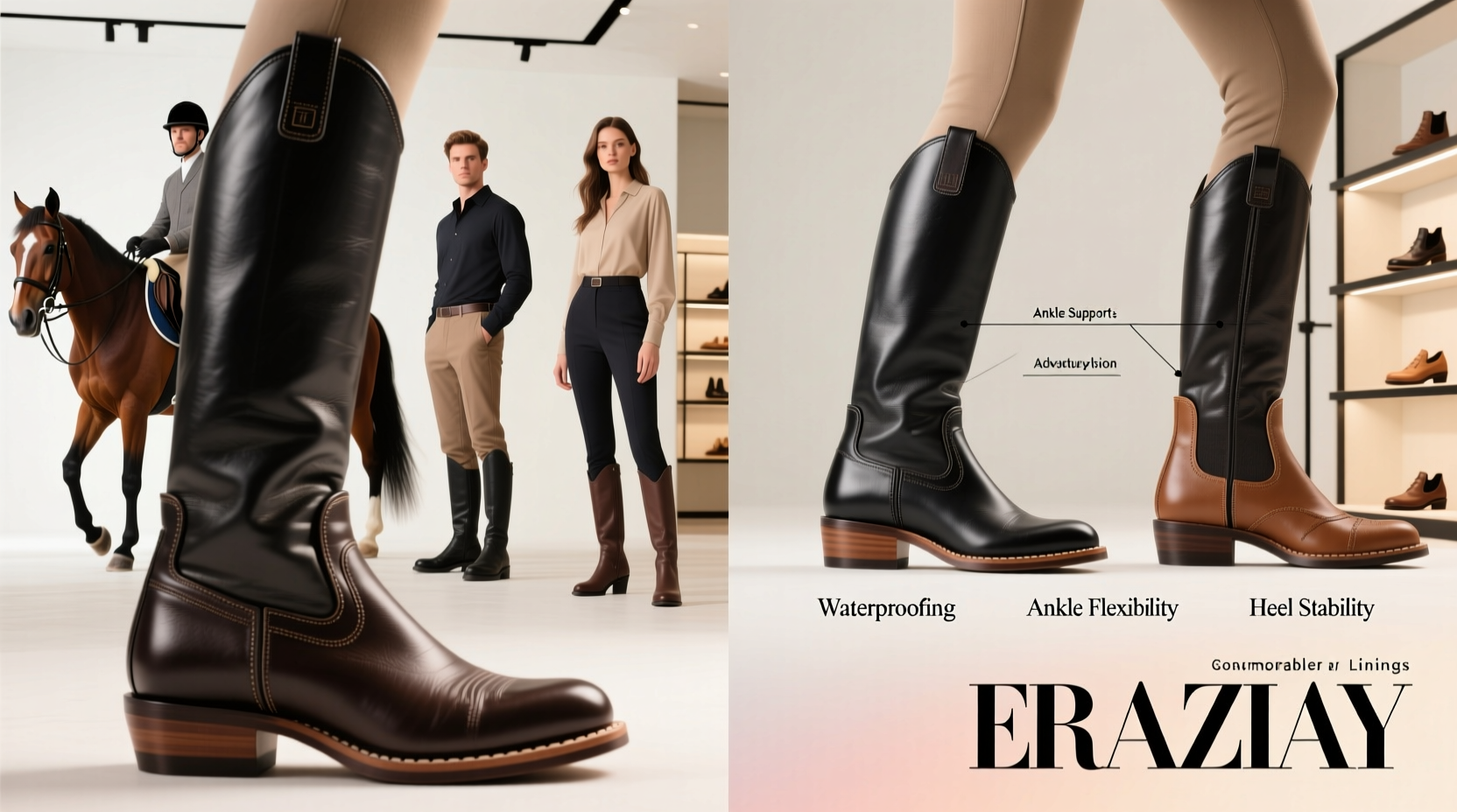 a complete guide to finding stylish and functional riding boots that suit your style