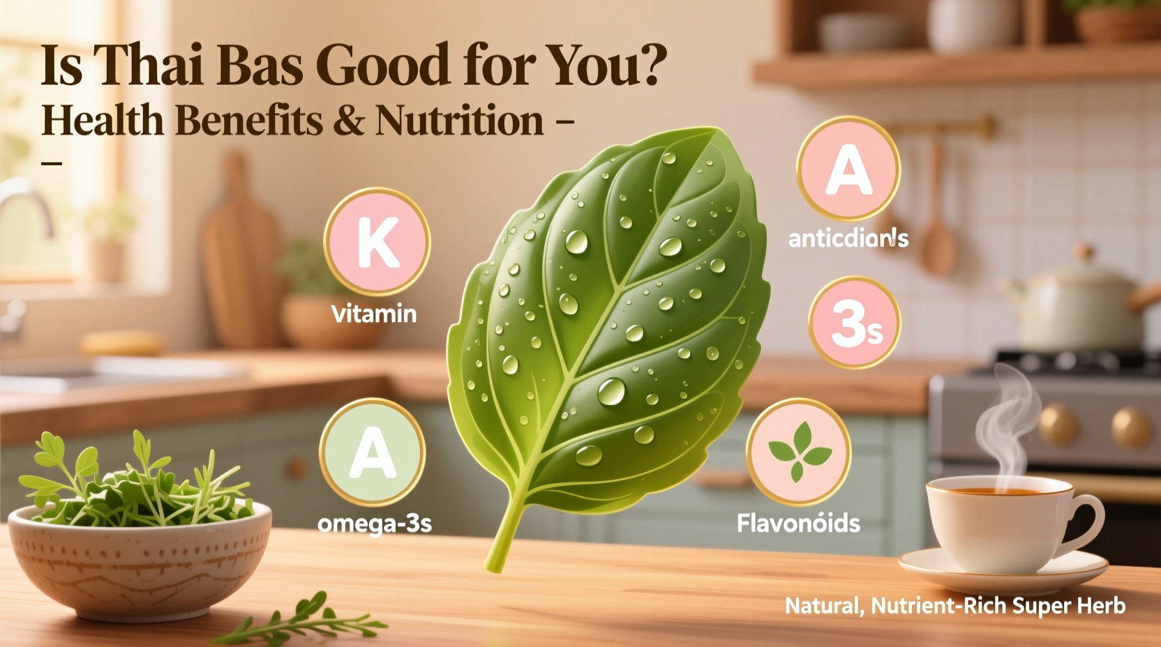 Is Thai Basil Good for You? Health Benefits & Nutrition