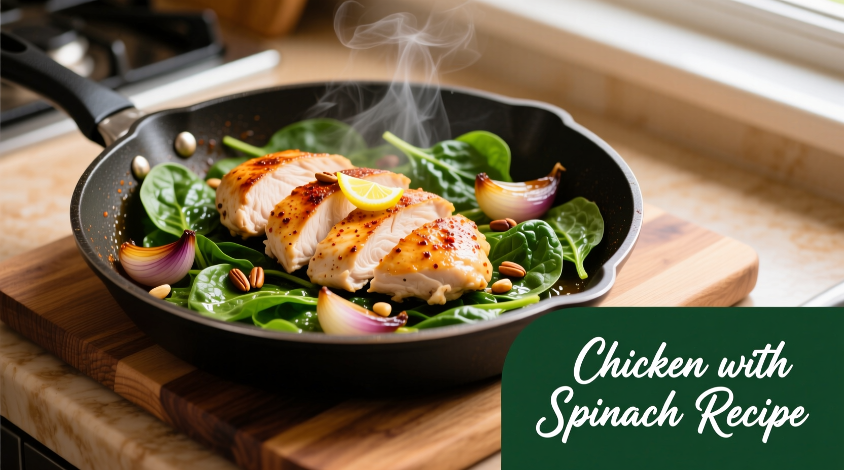 Quick Chicken with Spinach Recipe: 30-Min Healthy Dinner