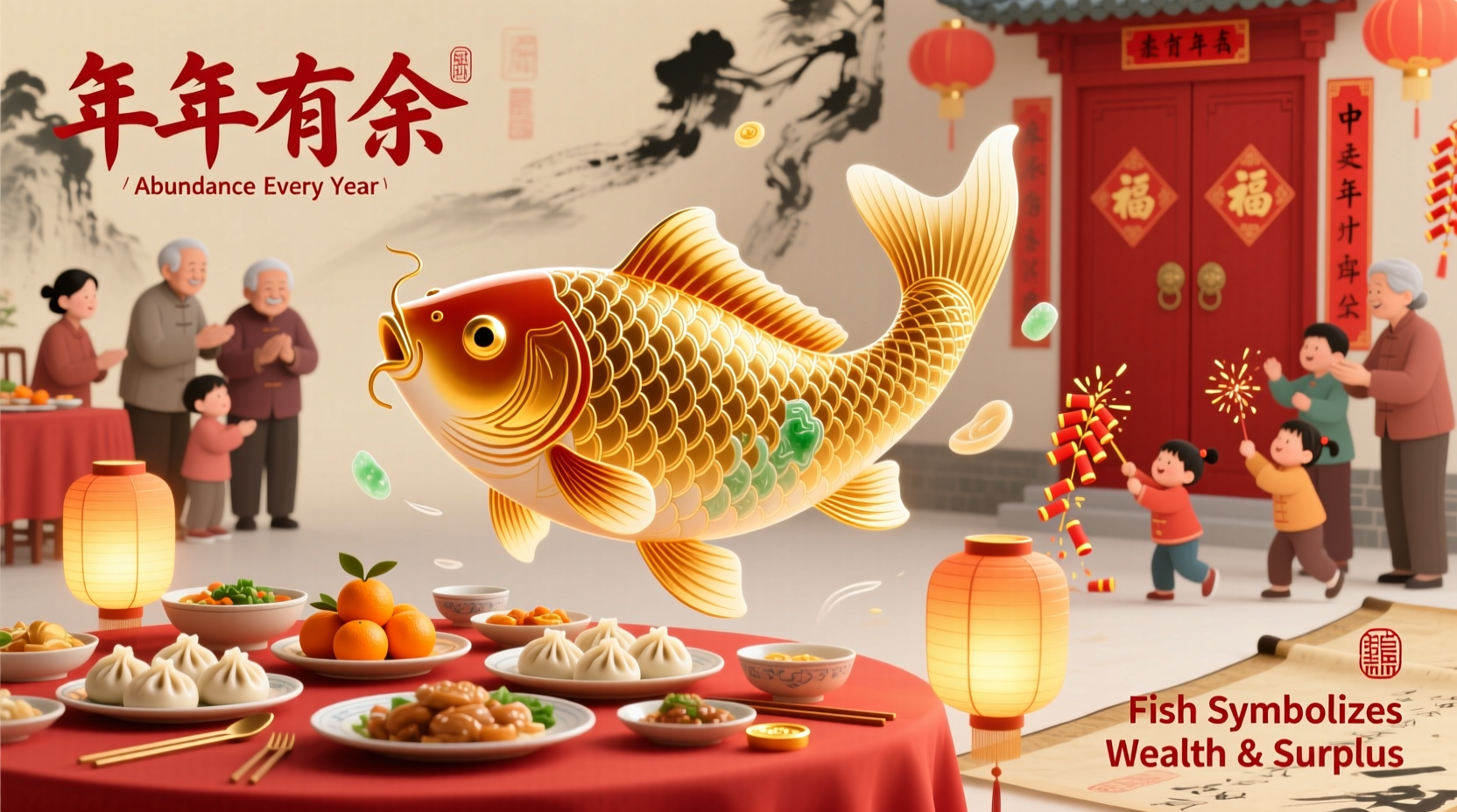 why do you eat fish on chinese new year