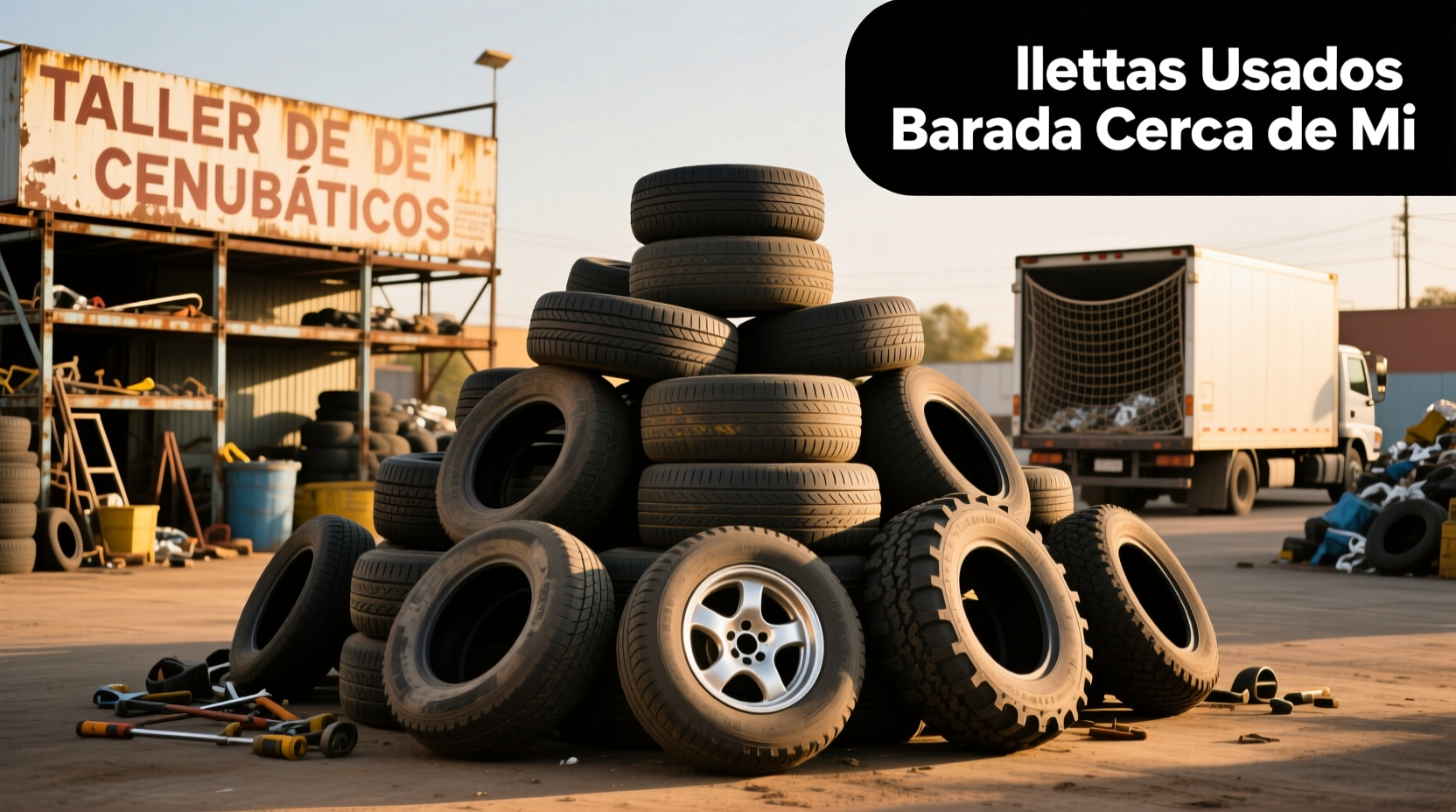 How to Find Cheap Used Tires Near Me Safely