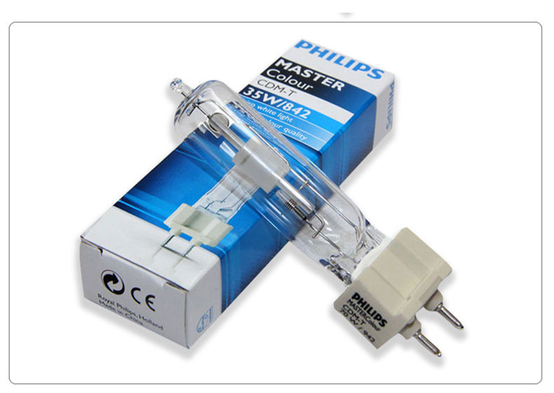 Philips CDM-T Metal Halide Lamp 70W G12 - 25000 Hours Lifespan, 95