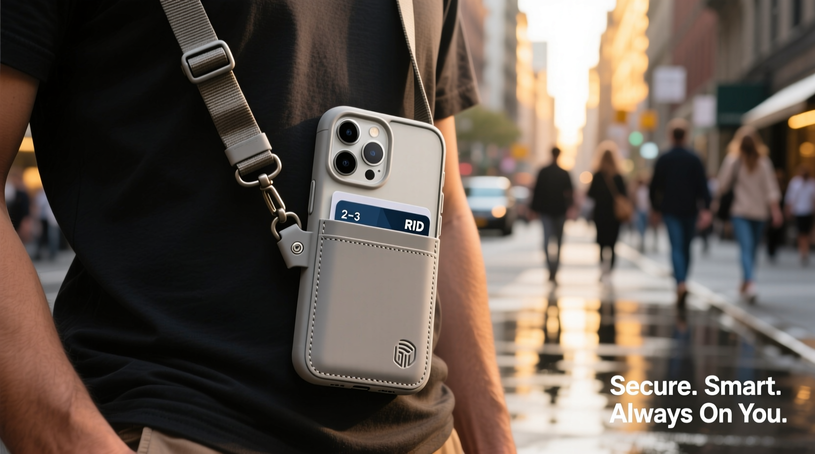 creative ways to maximize convenience and security with a crossbody card holder phone case