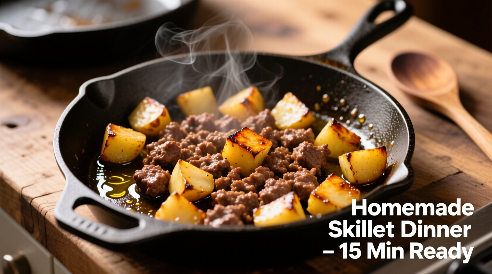 Perfect Ground Beef and Potato Skillet Recipe in 40 Minutes