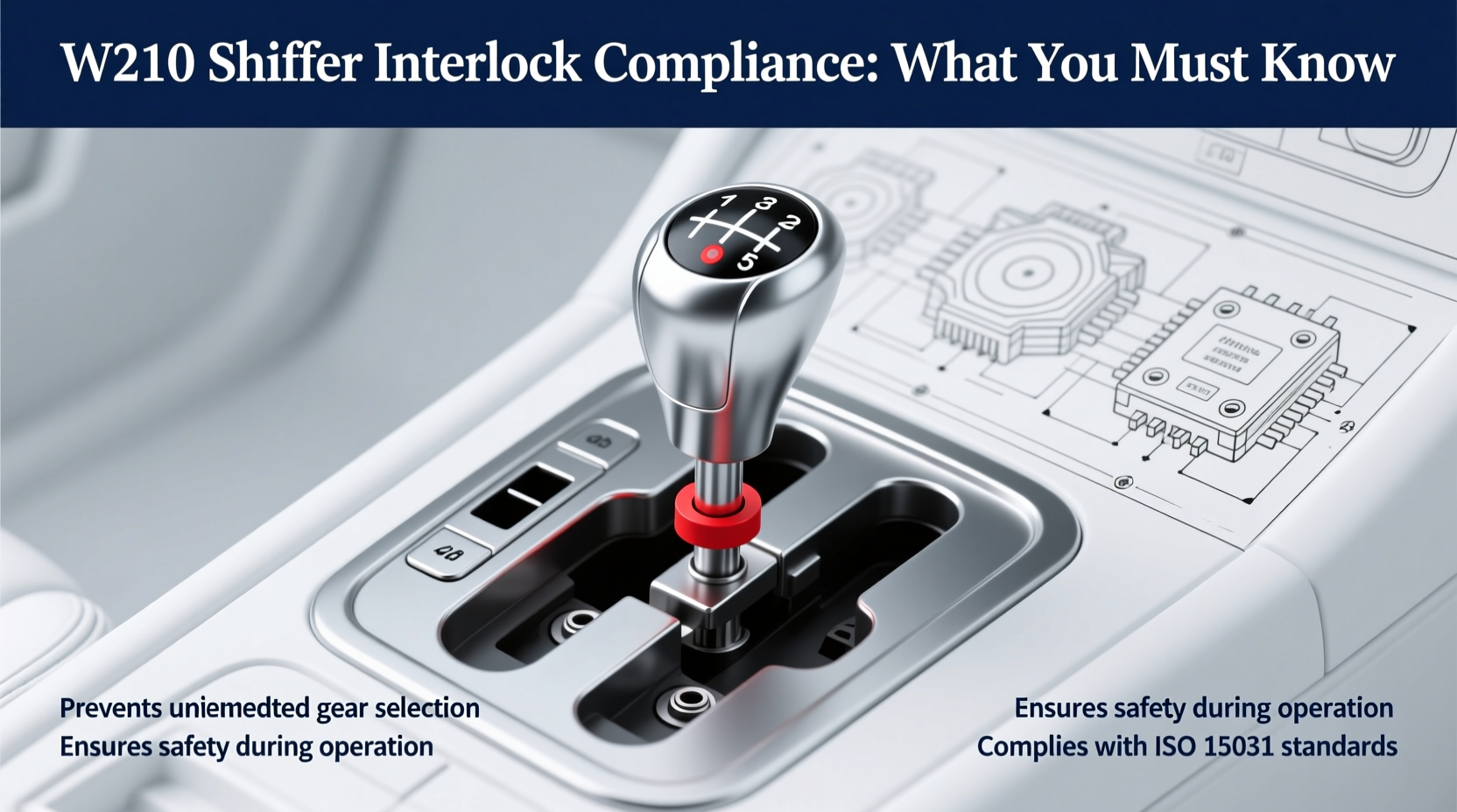 w210 shifter interlock compliance