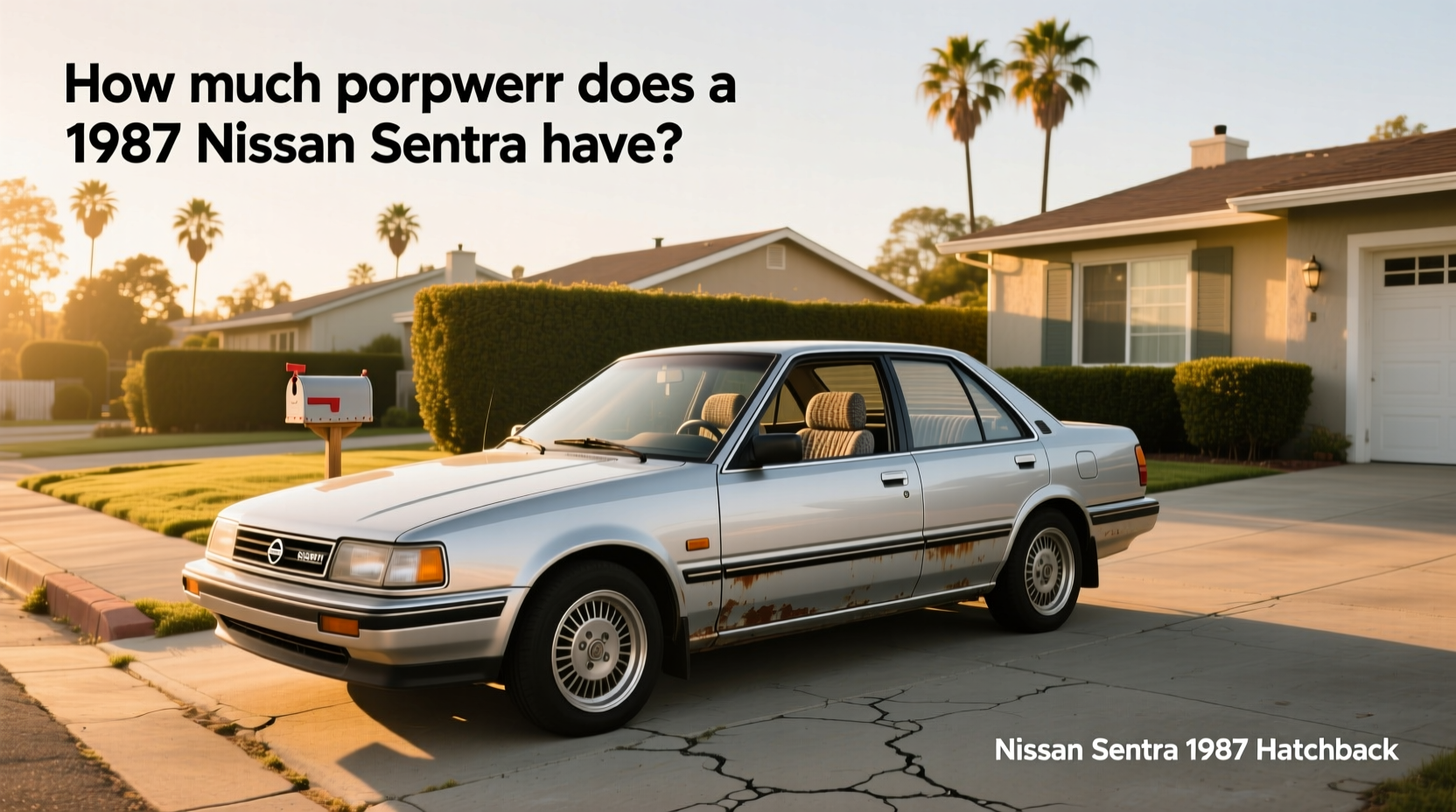 1987 Nissan Sentra Hatchback Guide: What to Look For