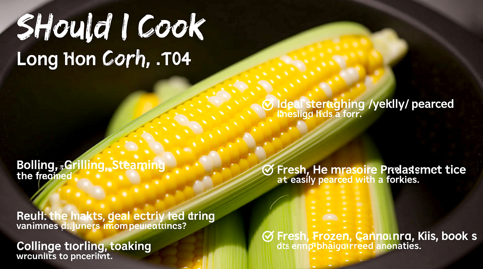 how long do i cook corn on the cob