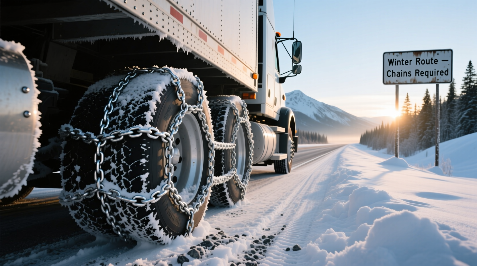 What Are Snow Chains for Trucks and How to Choose Them?