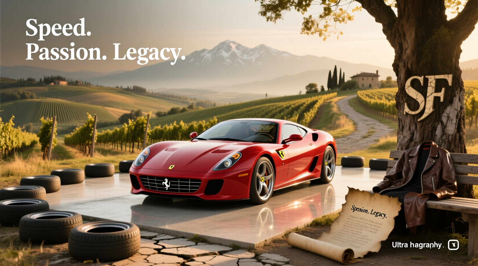 What Does 'SF' Mean on the Ferrari Logo?