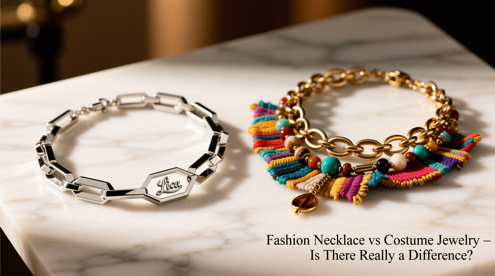 fashion necklace vs costume jewelry is there really a difference anyone notices