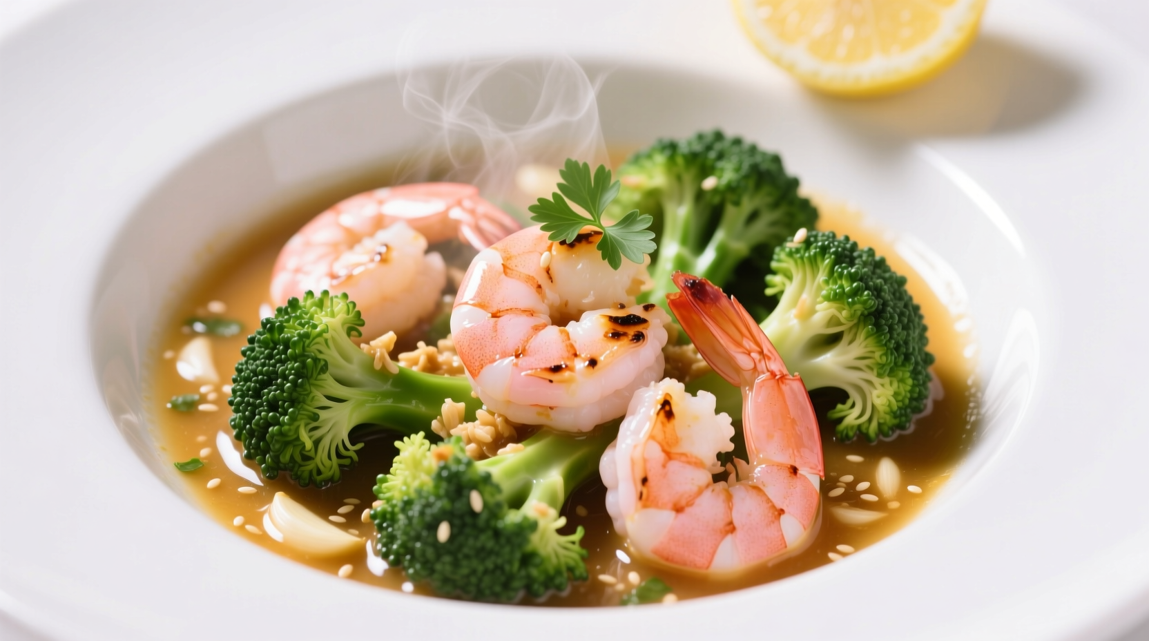 Perfect Shrimp and Broccoli in Garlic Sauce Recipe