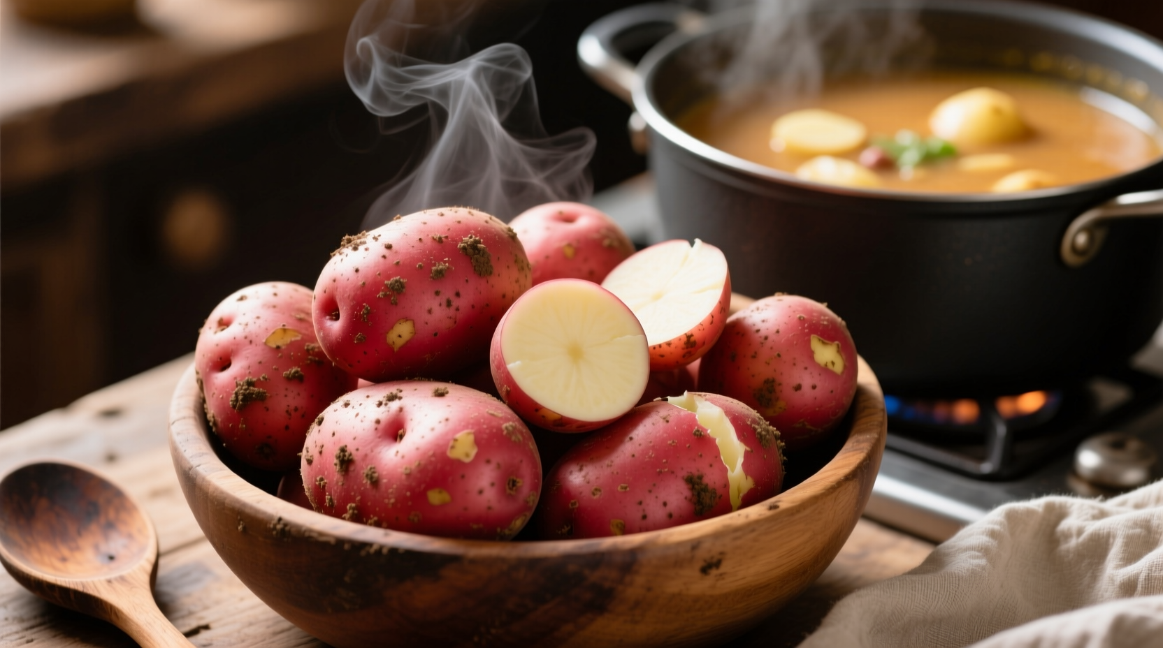 red potatoes for potato soup