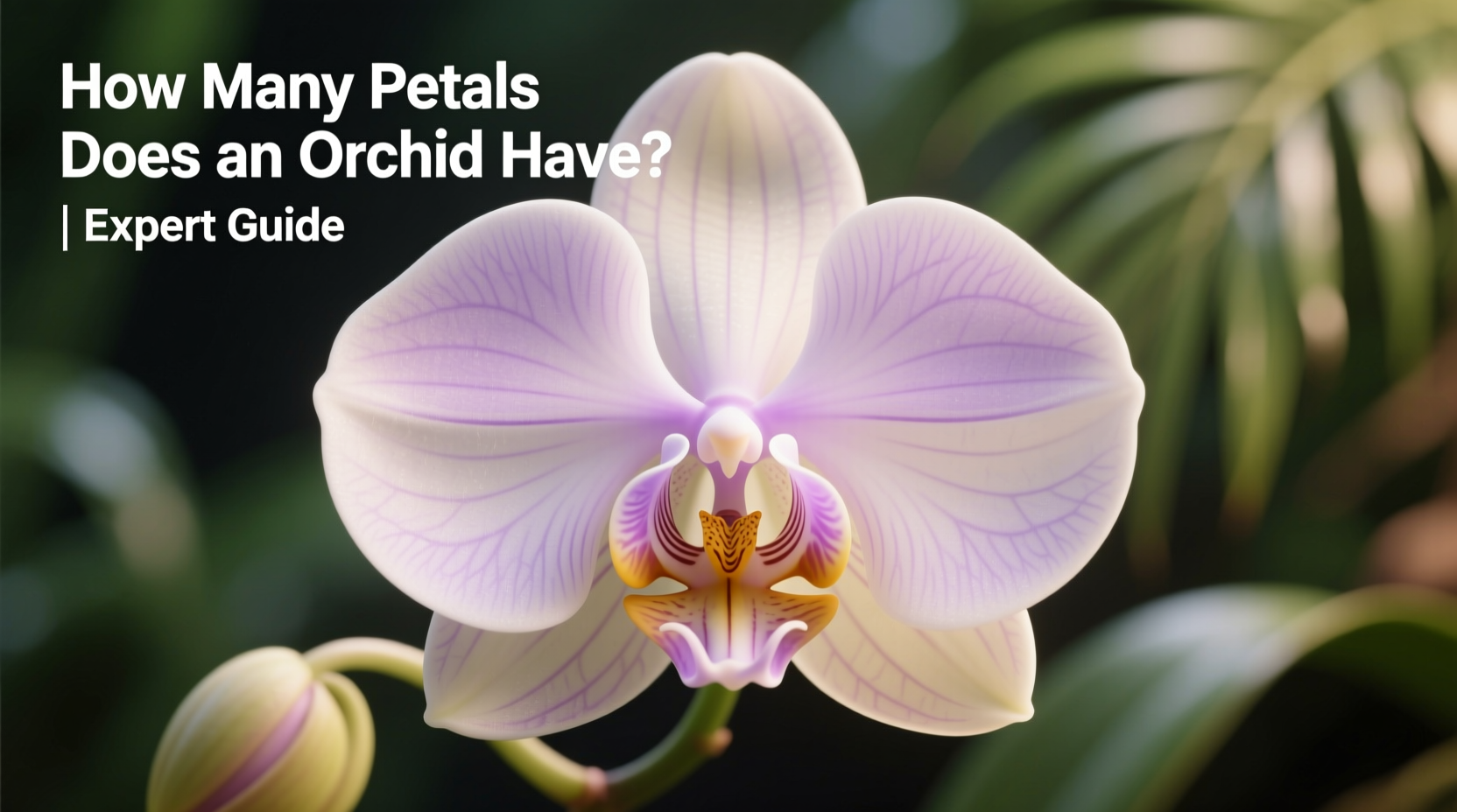 how many petals does an orchid have
