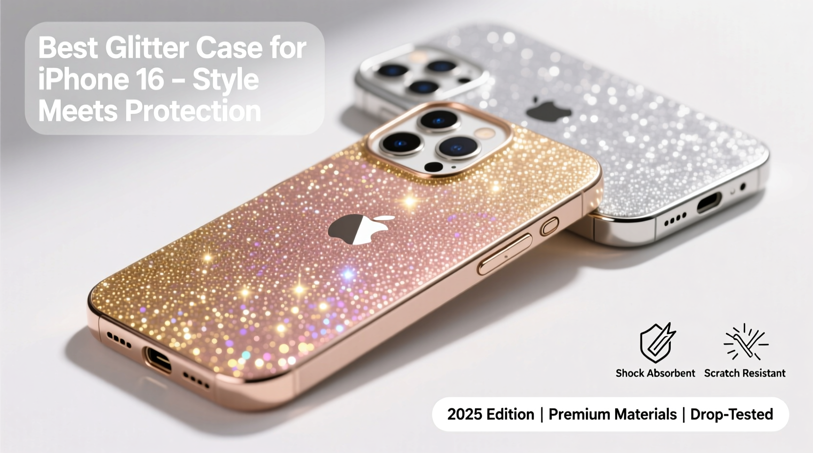 how to choose the best iphone 16 glitter case a complete buyers guide for style and protection
