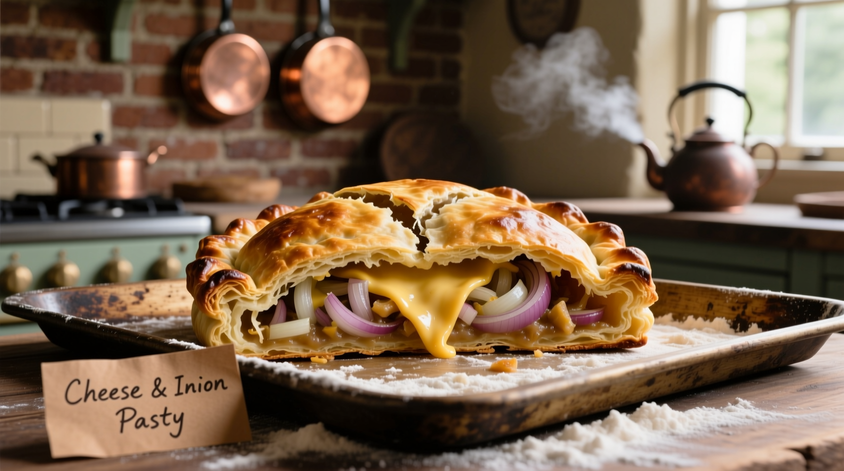 Cheese and Onion Pasty: Authentic Recipe and History