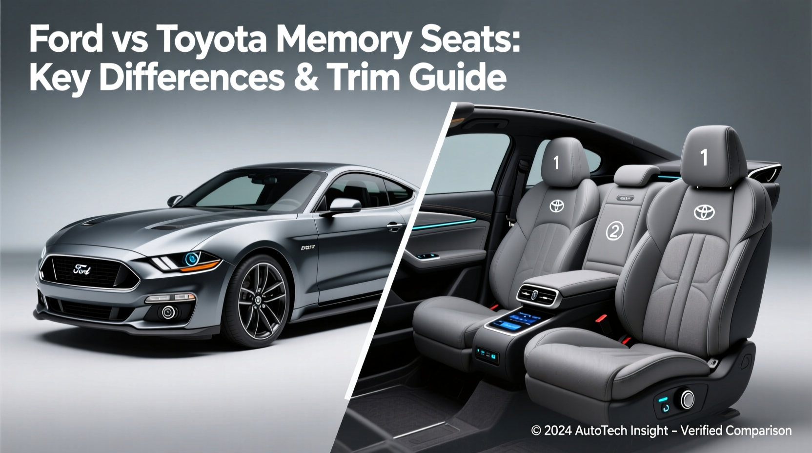 ford vs toyota memory seats