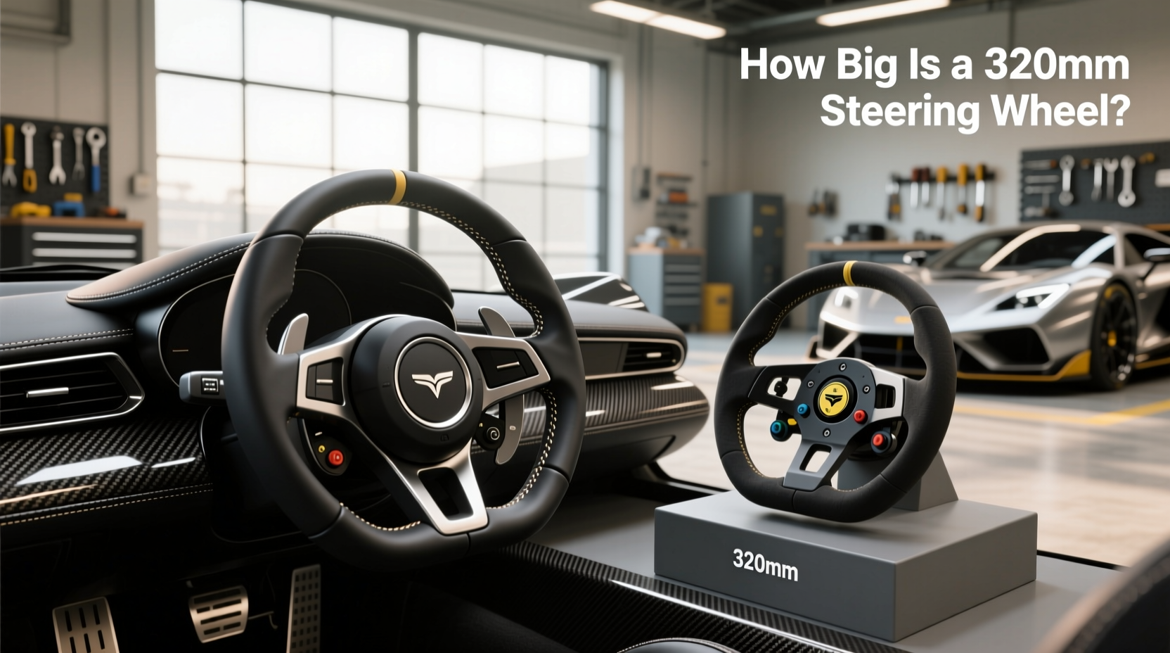 How to choose 330mm steering wheel,How big is a 320mm steering wheel?