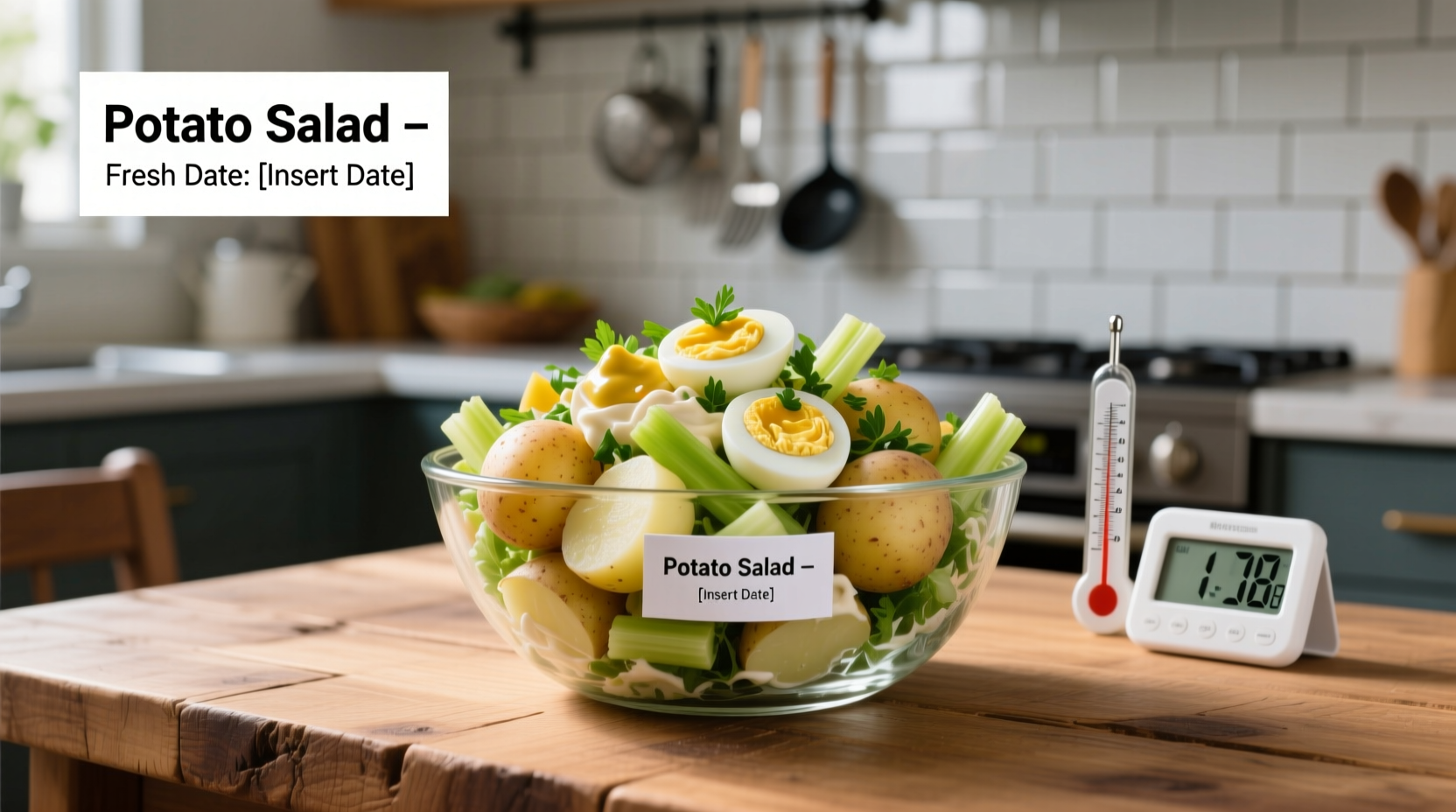 how long can you keep potato salad in fridge