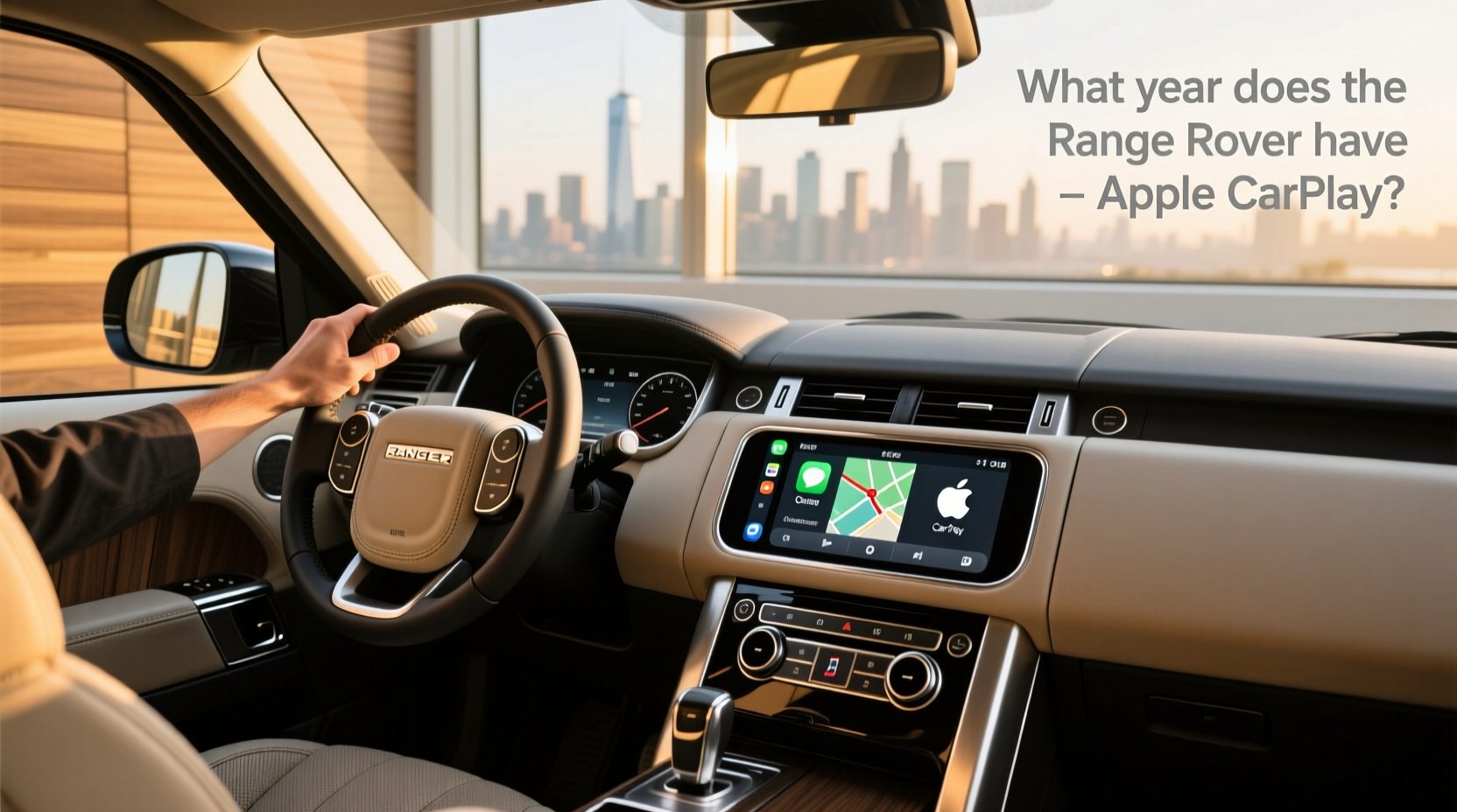 How to Choose Range Rover Touch Screen Radio & Apple CarPlay by Year