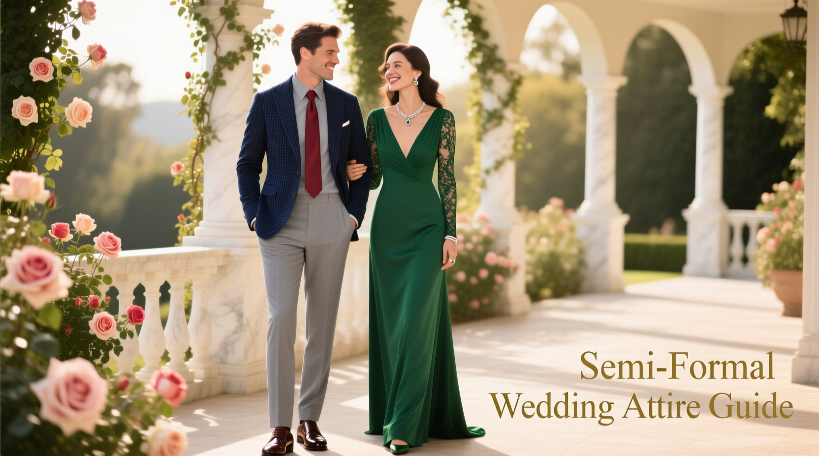 what is semi formal for a wedding