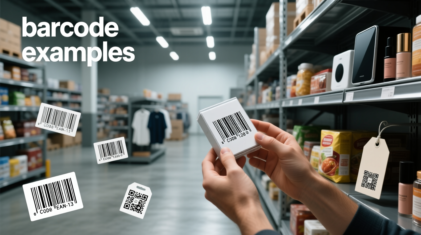 barcode examples types, uses how to identify them