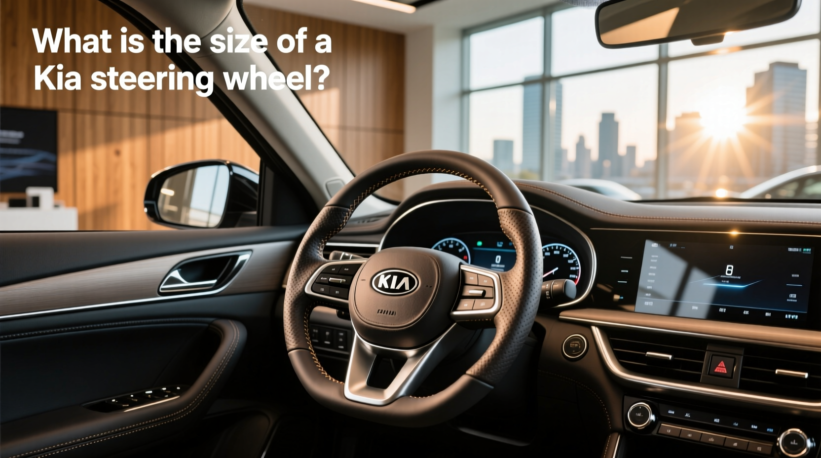 How to Choose a Steering Wheel for Kia: What Is the Size?