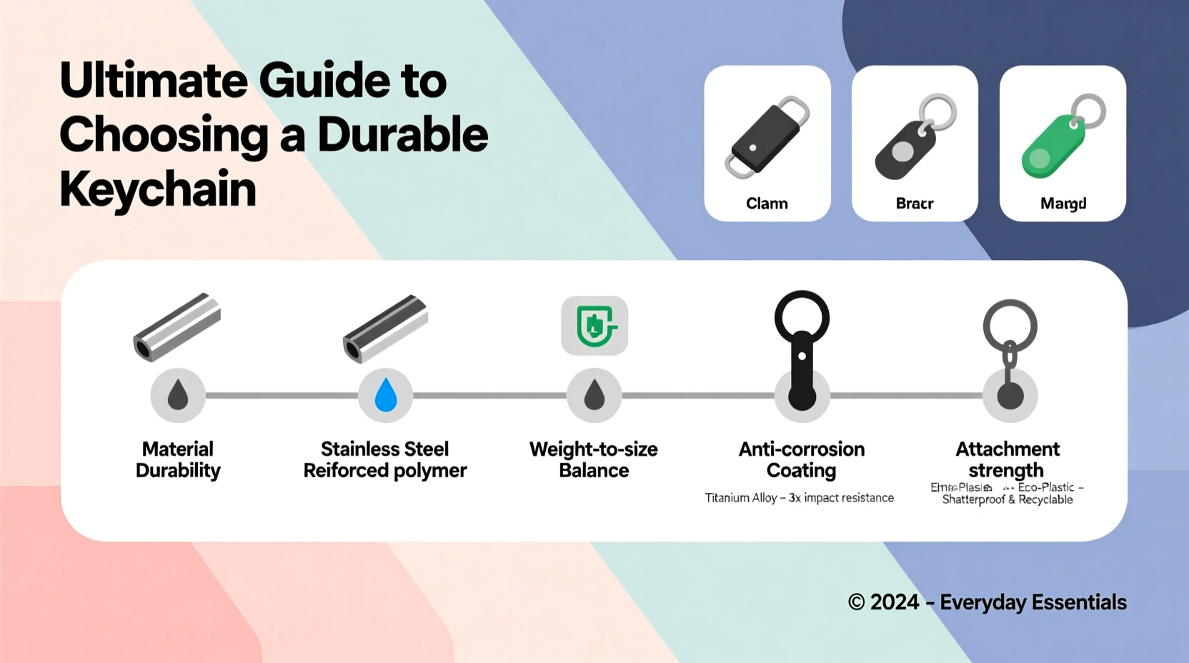 ultimate guide to choosing a durable keychain for everyday use materials tips and top picks