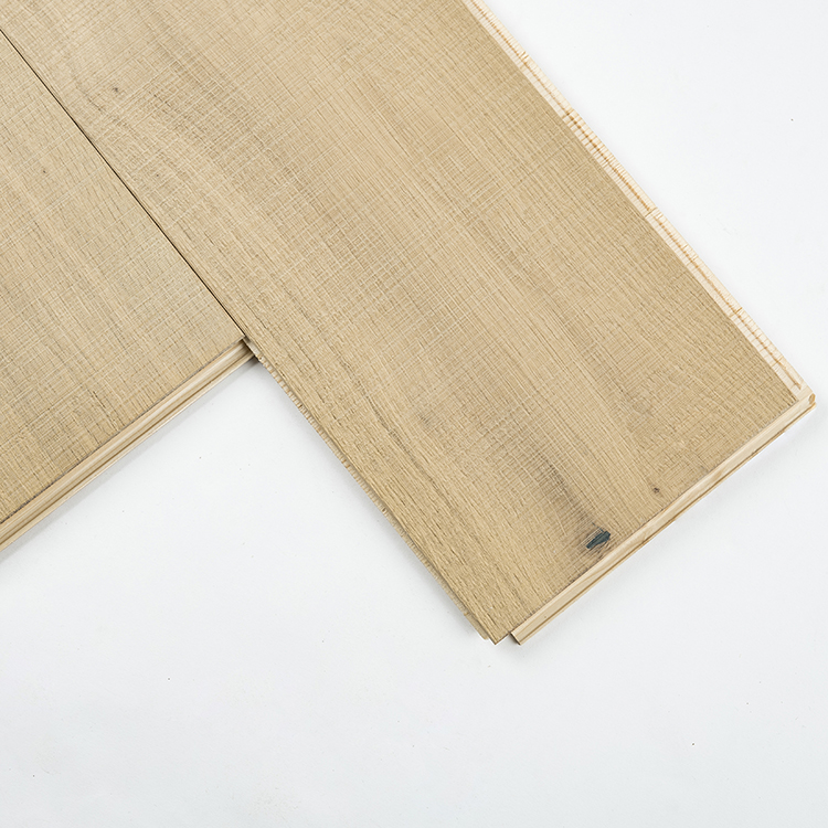 High quality multi-layer white oak white gray engineered hardwood flooring