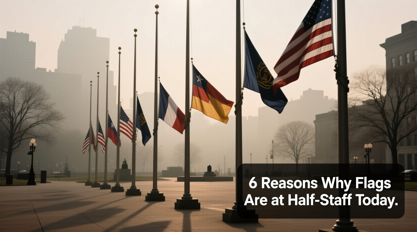 why are flags at half staff today reasons notifications 6