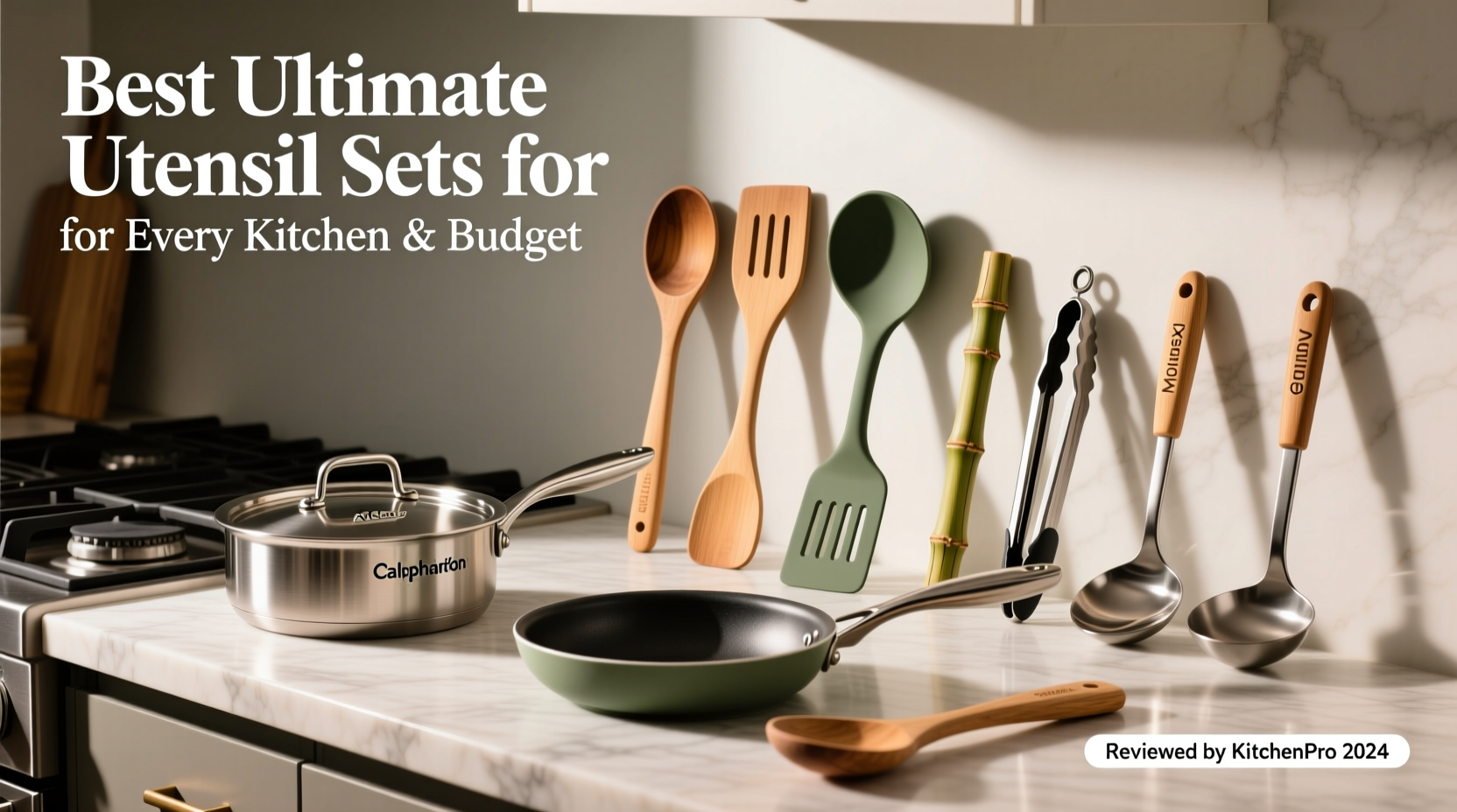 explore the best cooking utensil sets for every kitchen and budget
