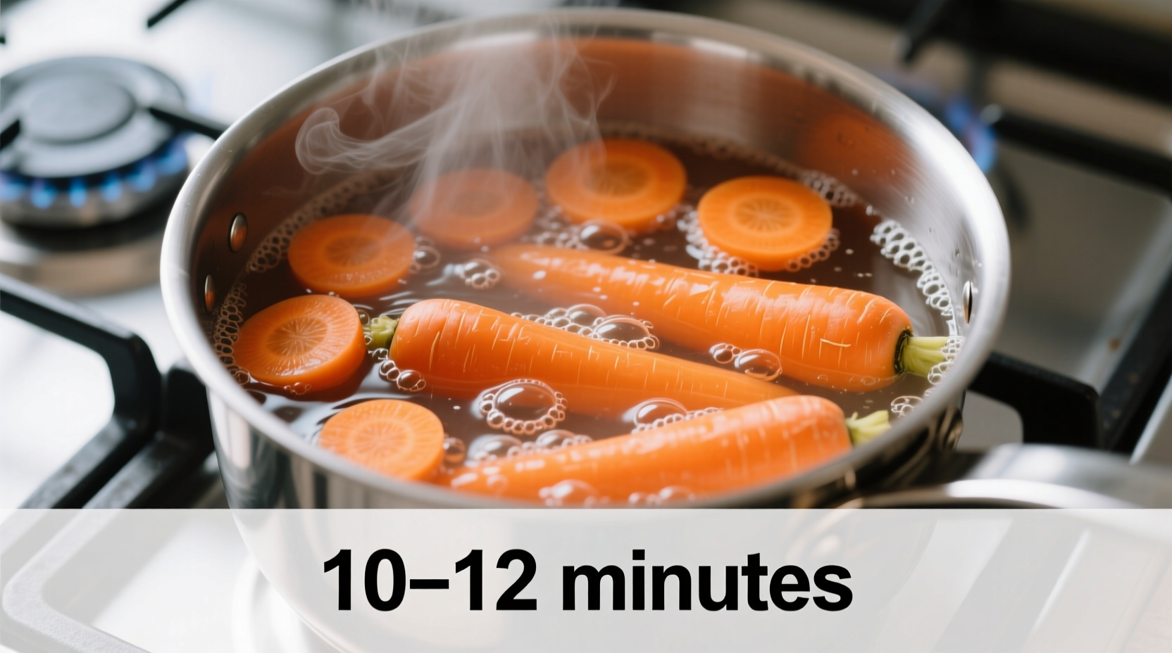 how long to cook carrots on stove