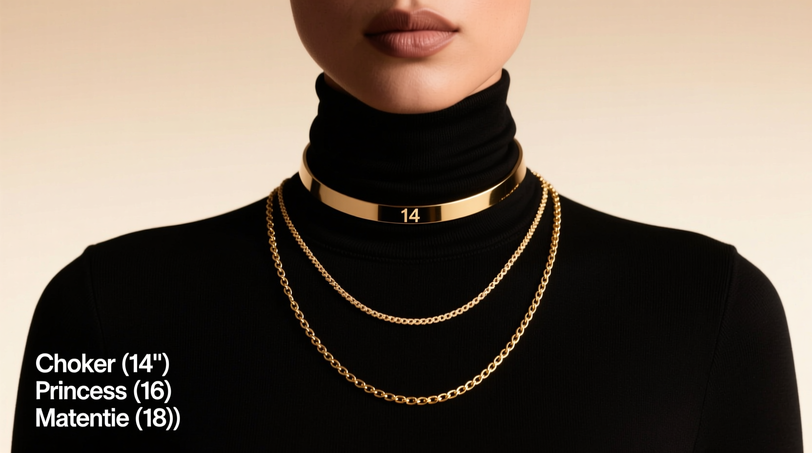 the ultimate guide to selecting the perfect chain necklace length for your style