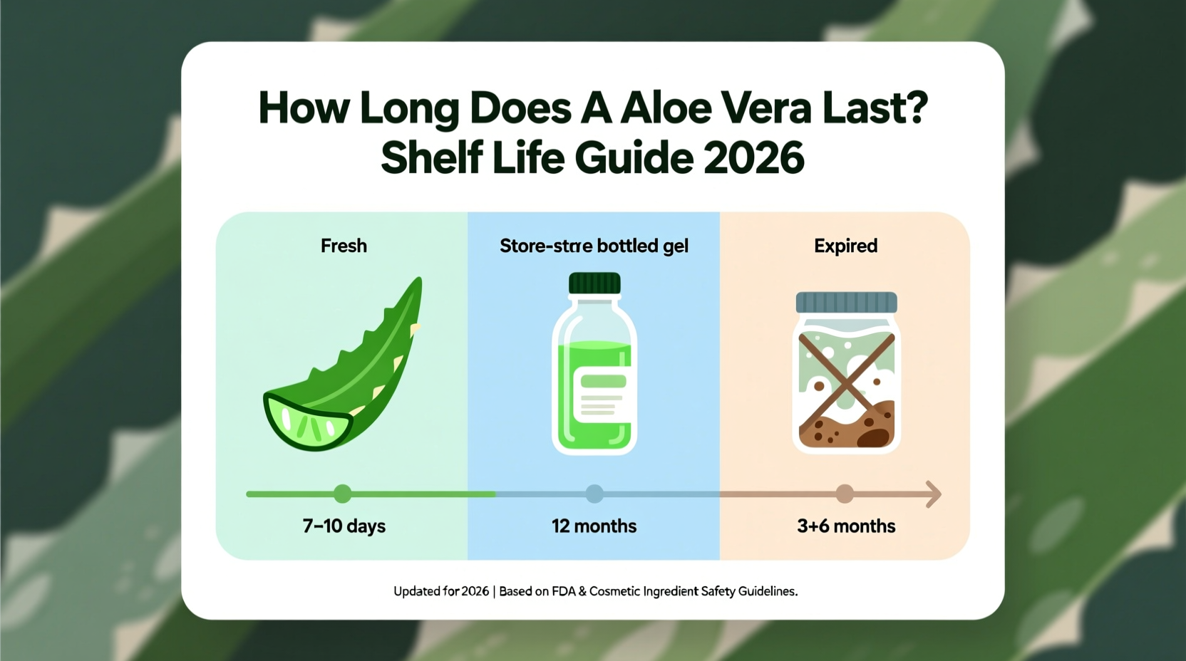 how long does aloe vera last