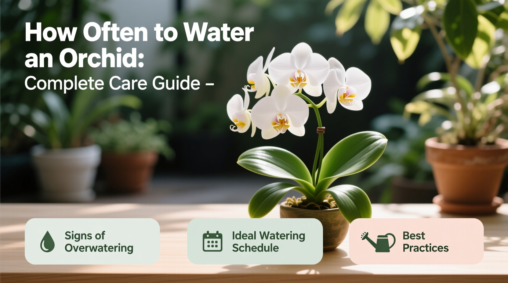 how often do you have to water an orchid
