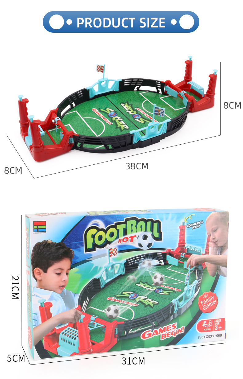 New indoor desktop sports double player plastic soccer toy football table game